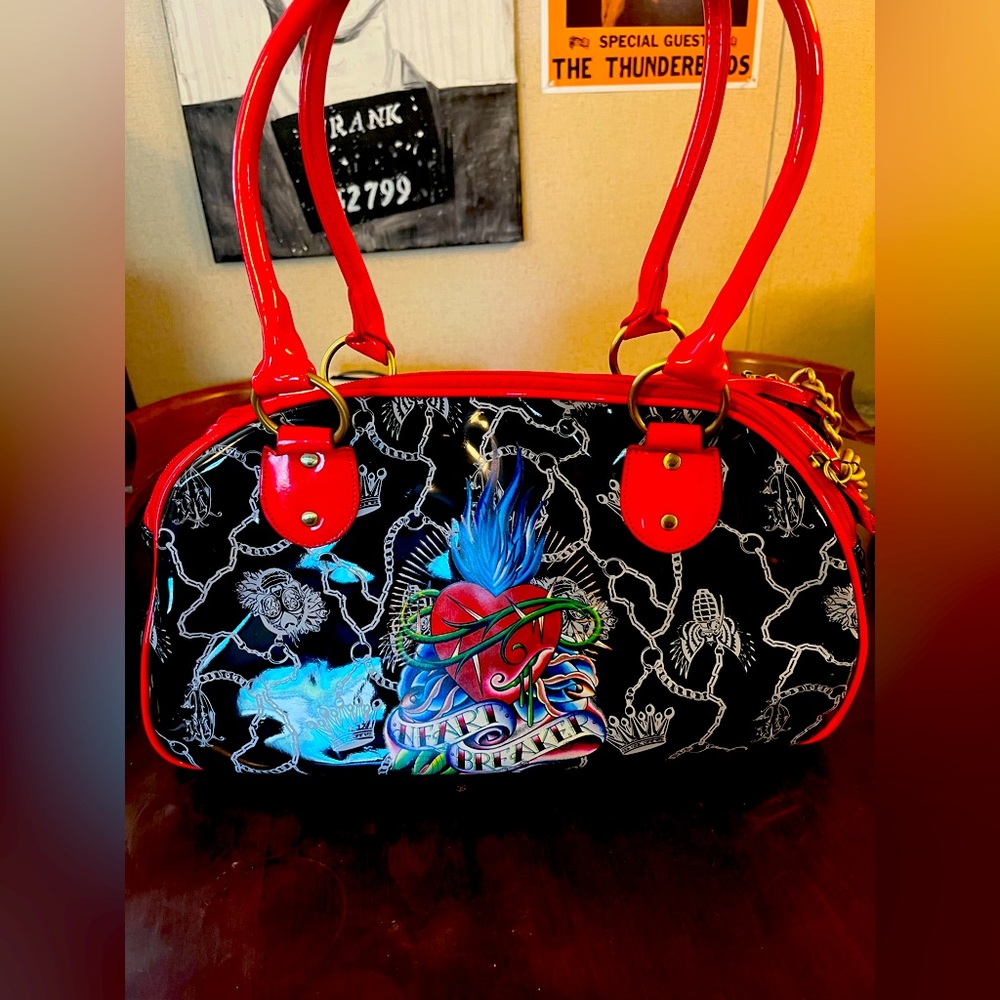 Ed Hardy small dog carrier
